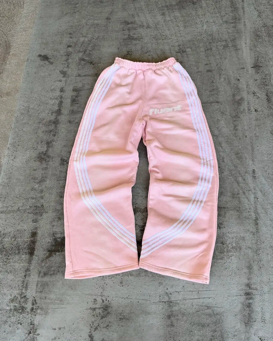 Pink Fluent Sweats