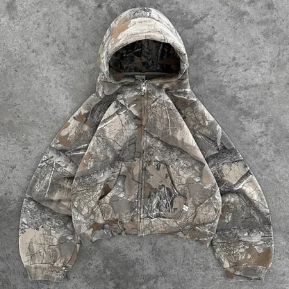 Camouflage Street Hoodie